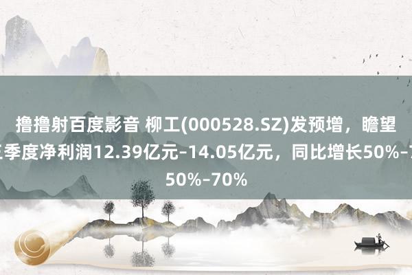 撸撸射百度影音 柳工(000528.SZ)发预增，瞻望前三季度净利润12.39亿元–14.05亿元，同比增长50%–70%