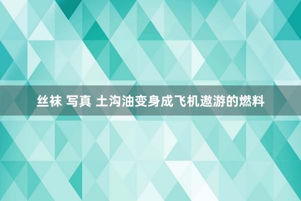 丝袜 写真 土沟油变身成飞机遨游的燃料