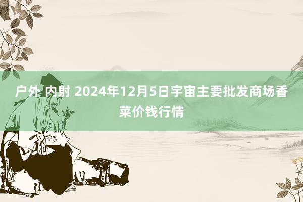 户外 内射 2024年12月5日宇宙主要批发商场香菜价钱行情