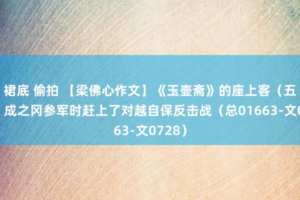 裙底 偷拍 【梁佛心作文】《玉壶斋》的座上客（五十二）成之冈参军时赶上了对越自保反击战（总01663-文0728）