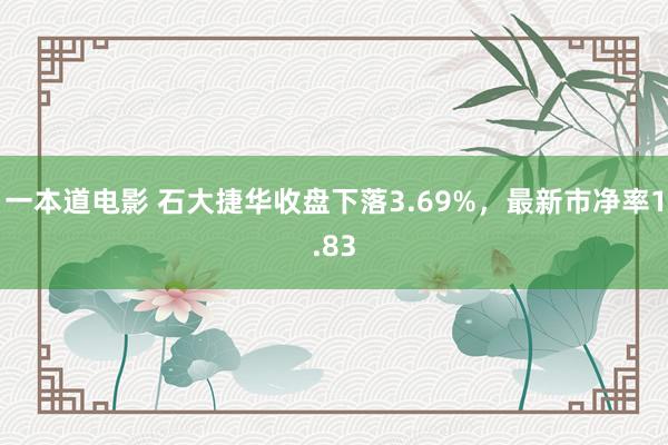 一本道电影 石大捷华收盘下落3.69%，最新市净率1.83