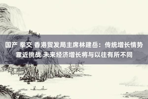 国产 拳交 香港贸发局主席林建岳：传统增长情势靠近挑战 未来经济增长将与以往有所不同